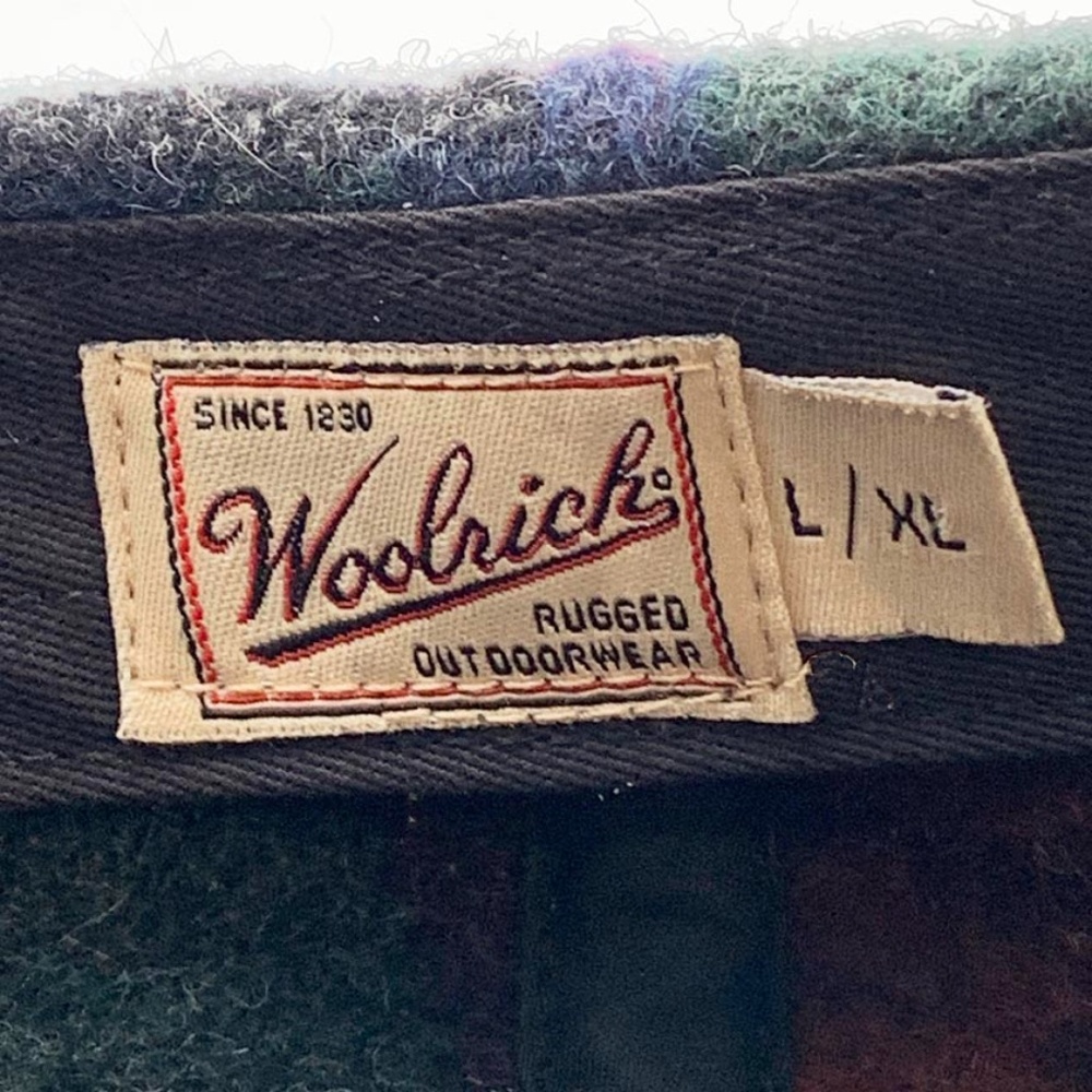 *SOLD* Woolrich Vtg Wool Hunting Hat Buffalo Plaid - Picture 7 of 11